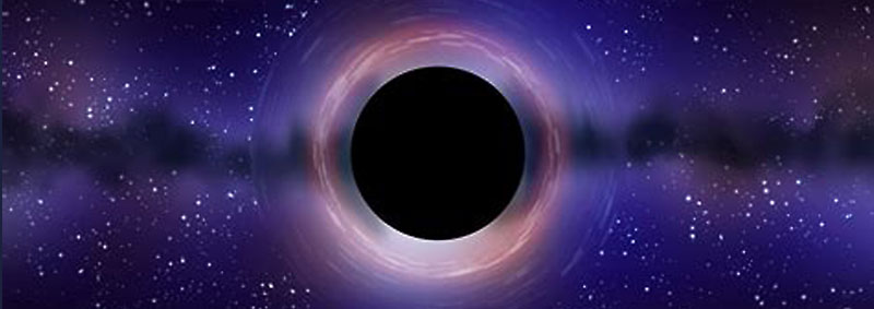 Black hole illustration