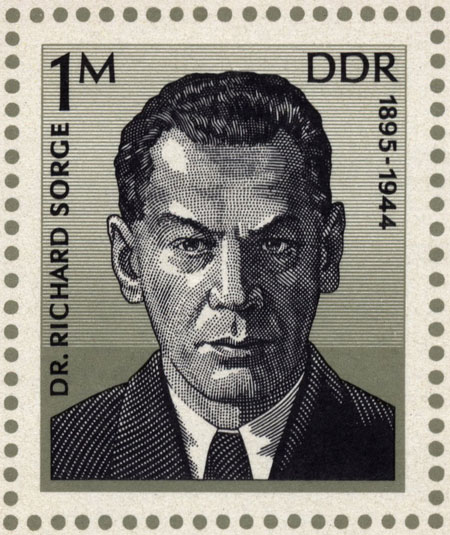 Richard Sorge DDR stamp