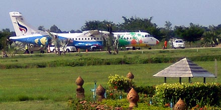 Fly fra Bangkok Airways - Sukhothai Lufthavn