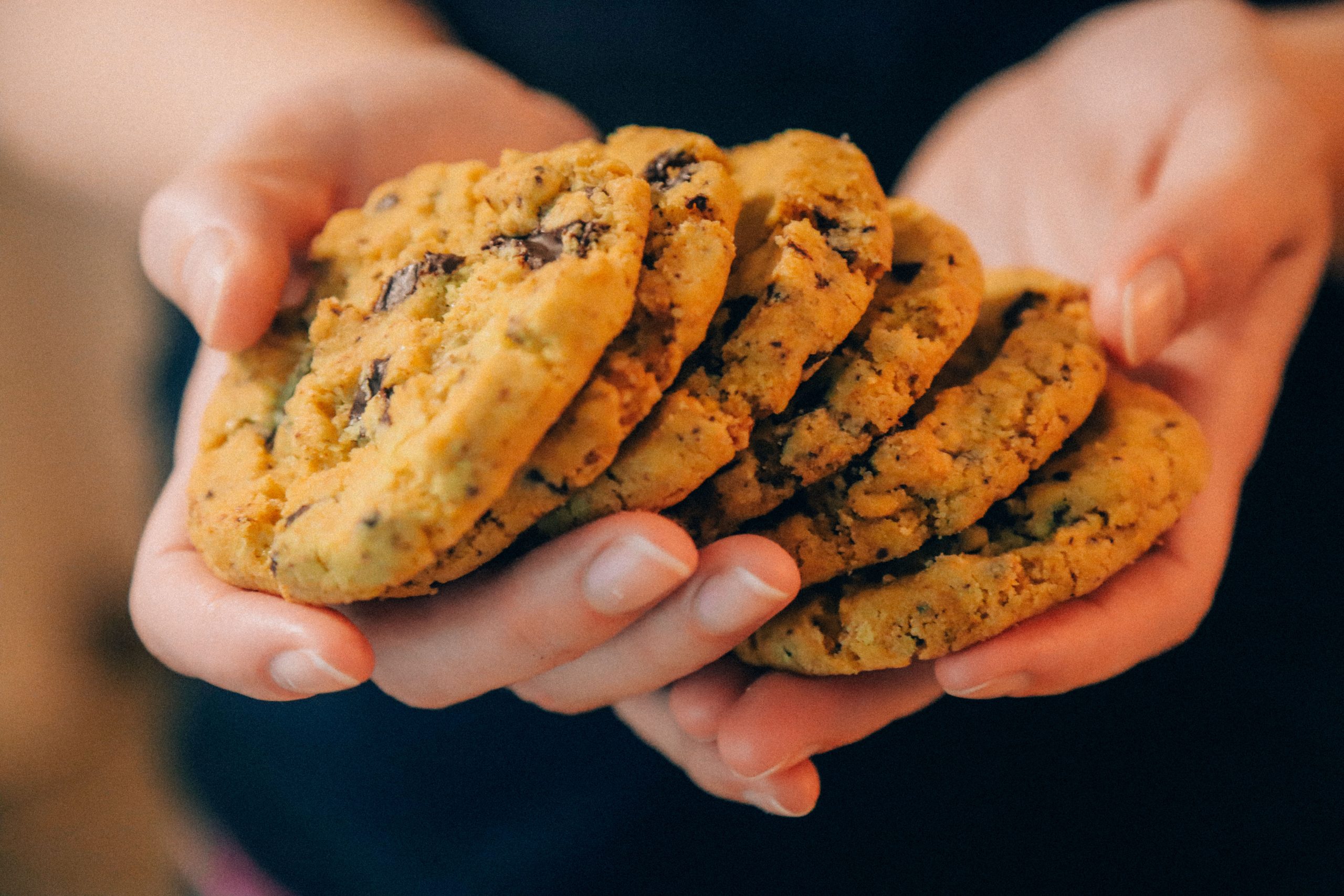 recept om makkelijk zelf vegan chocolate chip cookies te maken