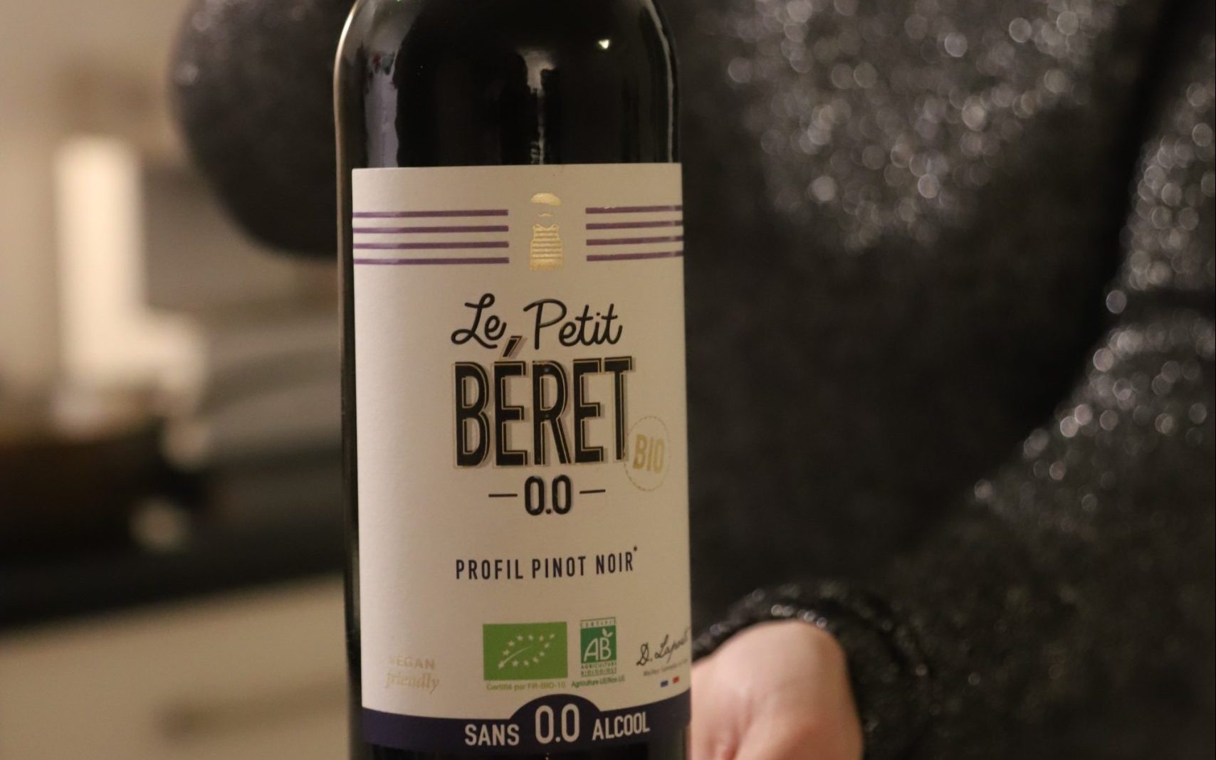 alcoholvrije rode wijn Le Petit Beret 0.0 Profil Pinot Noir