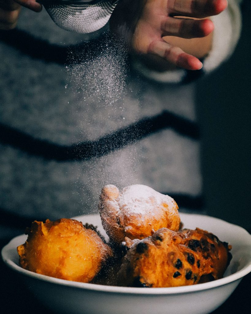 makkelijk recept om zelf vegan oliebollen te bakken