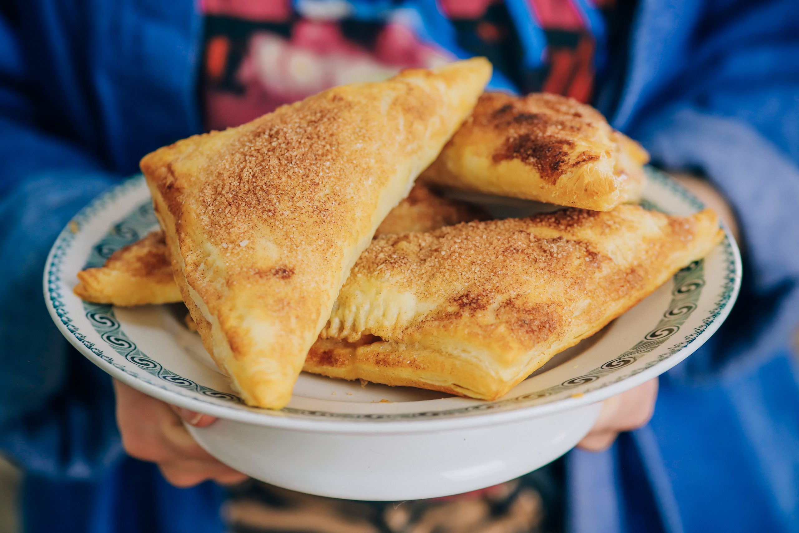 Makkelijk recept om zelf vegan appelflappen te maken met bladerdeeg