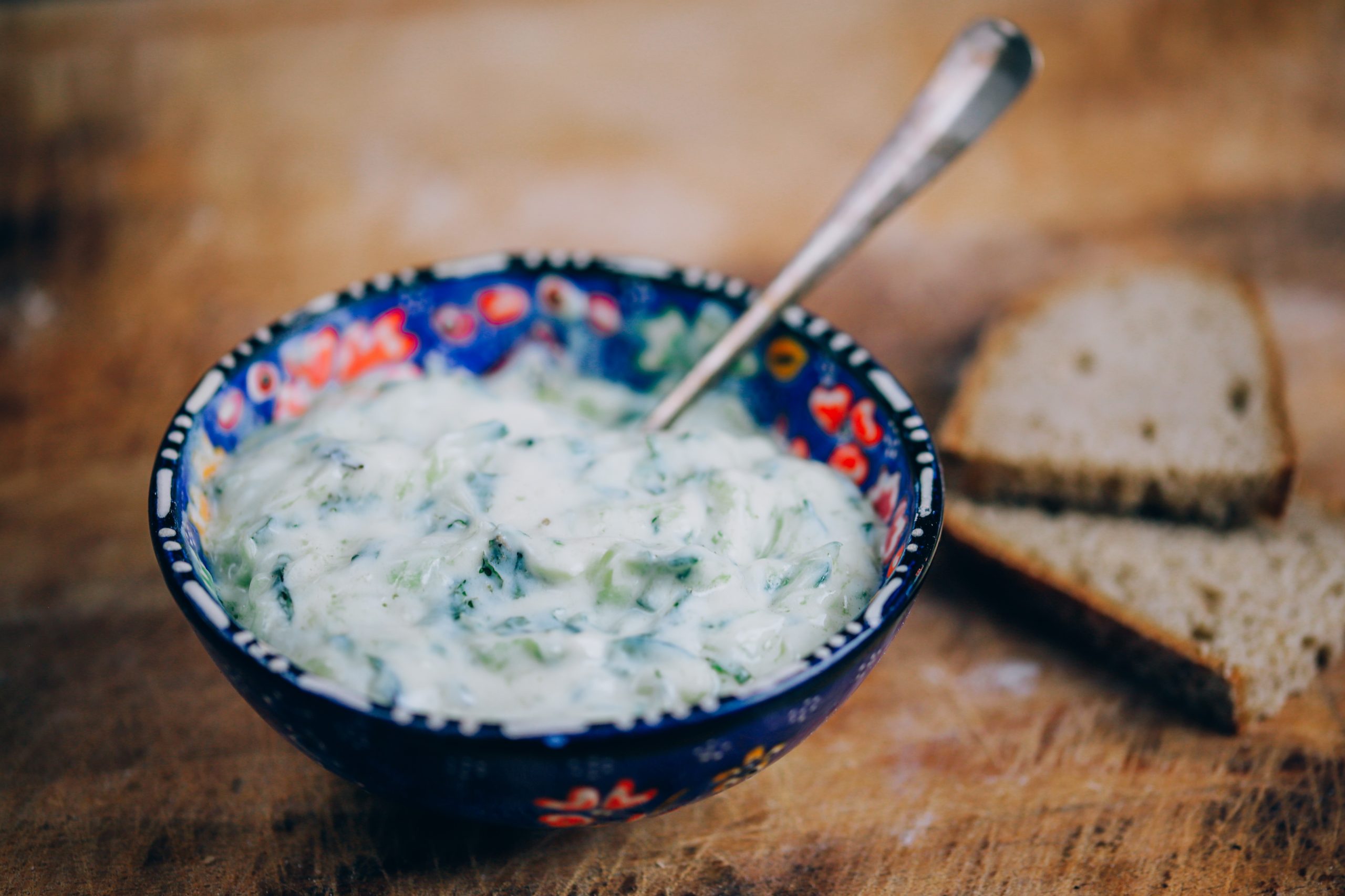 Recept om makkelijk en snel een vegan tzatziki te maken