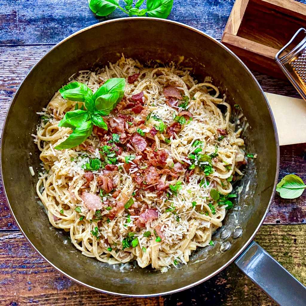 Spaghetti Carbonara - Majspassion