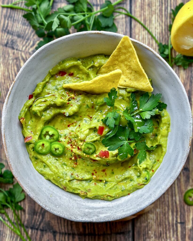 Cremet guacamole - opskrift på mexicansk avocadodip