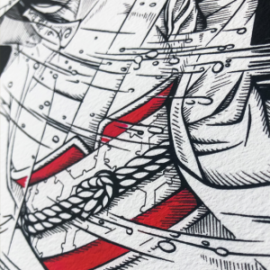 Yuki-Onna Print Details