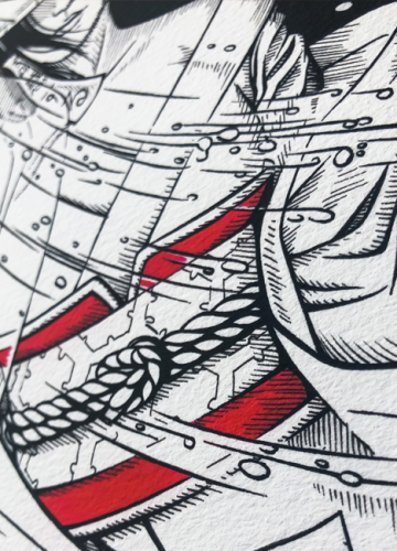 Yuki-Onna Print Details