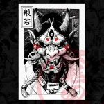 Hannya Art Print