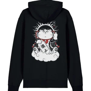 Mama yo neko Hoodie, Back