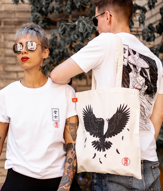 "Yogen no tori" Tote bag Makaii Collection