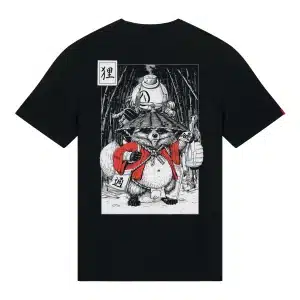Tanuki T-shirt Back
