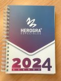 80 Agendas de 2024 de Herogra