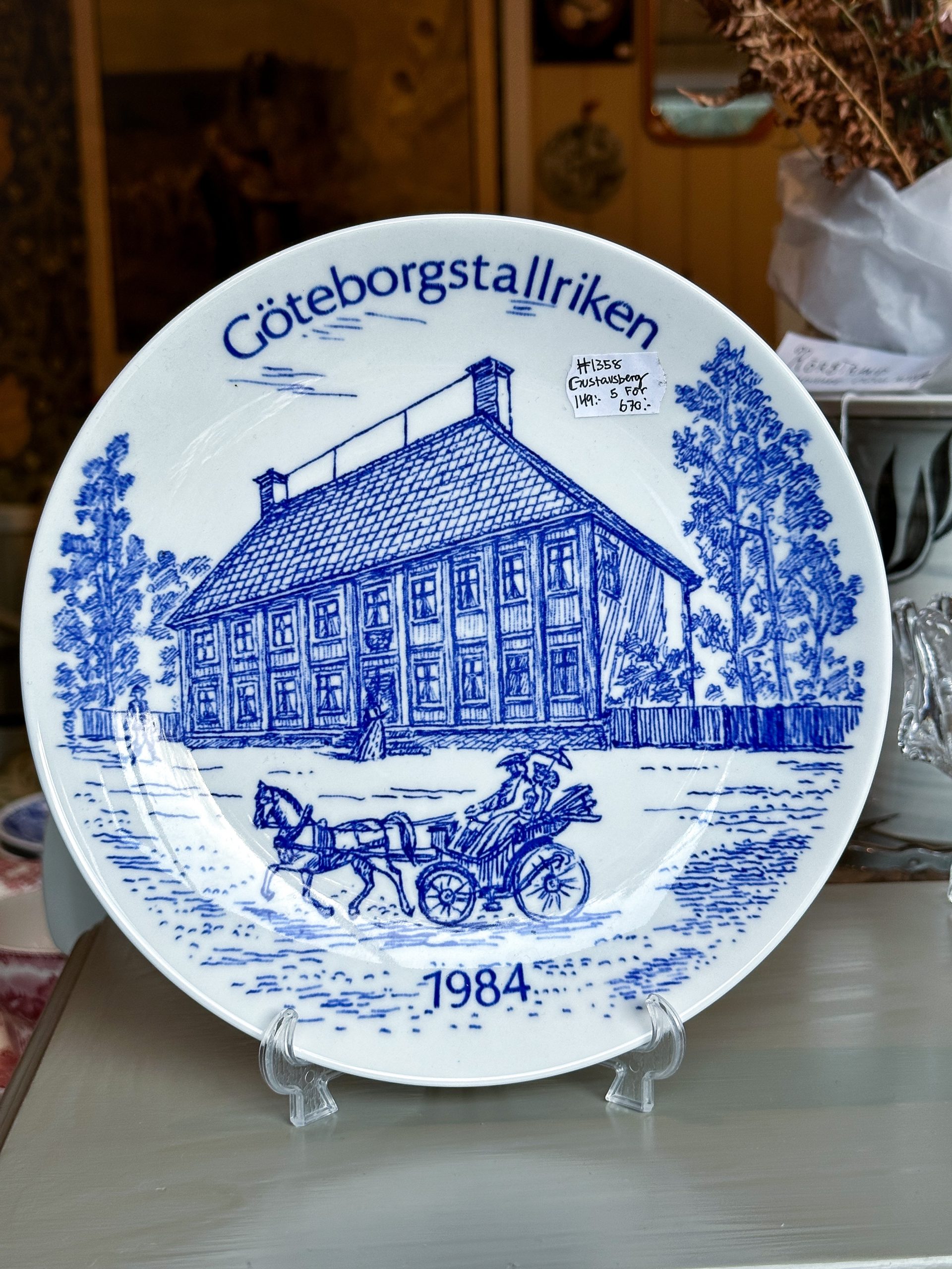 Gustavsberg – Göteborgs tallrikar - Malins Vintage