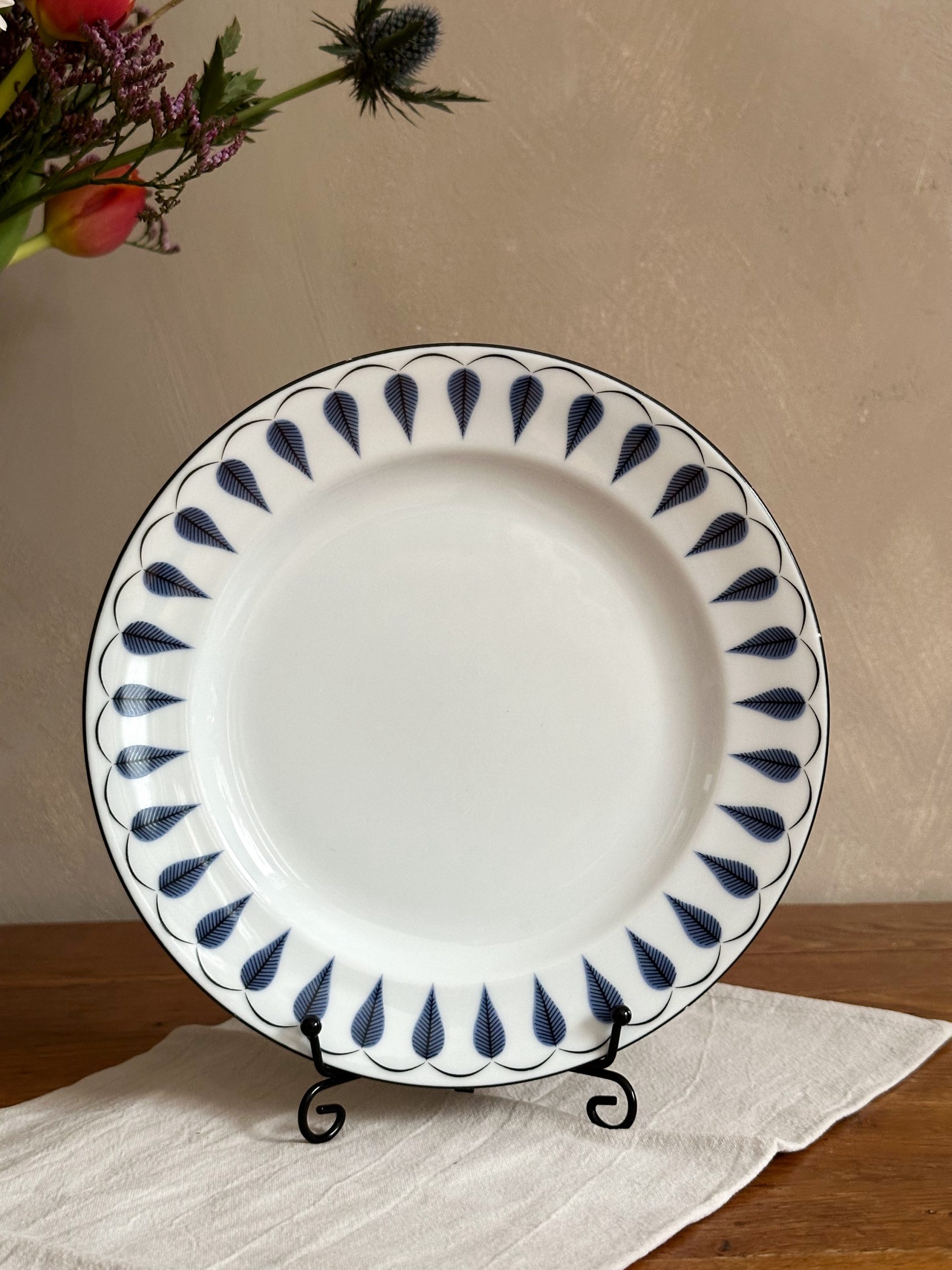 Rörstrand – Plus 97 Blad Förättstallrik - Malins Vintage