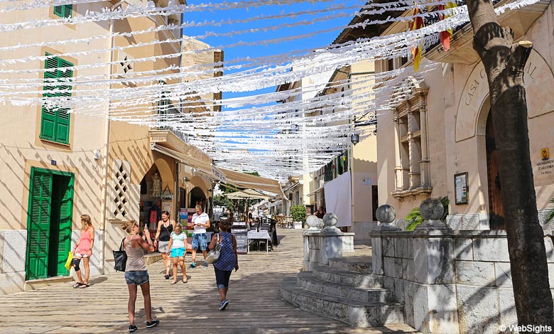 Gamlebyen i Alcudia