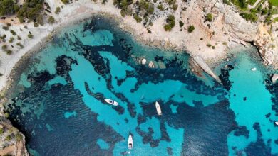 Cala Blanca strand op Mallorca