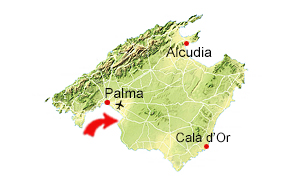 Cala Blava kort