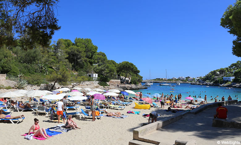 Cala d'Or strand på Mallorca