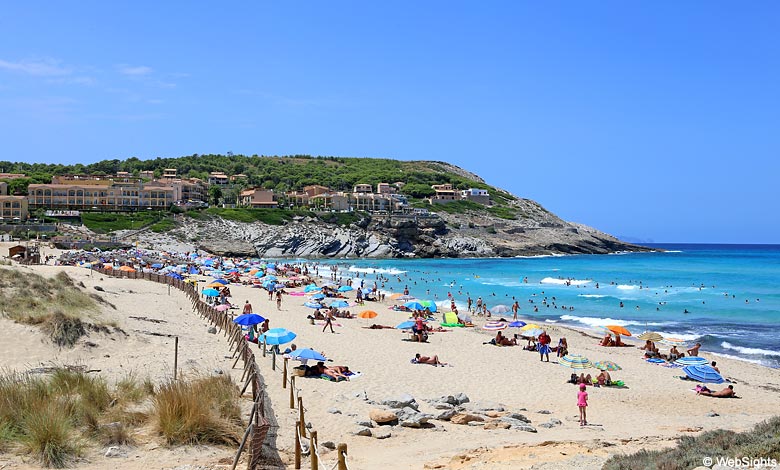 Cala Mesquida strand op Mallorca