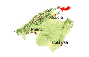 Cala Murta map