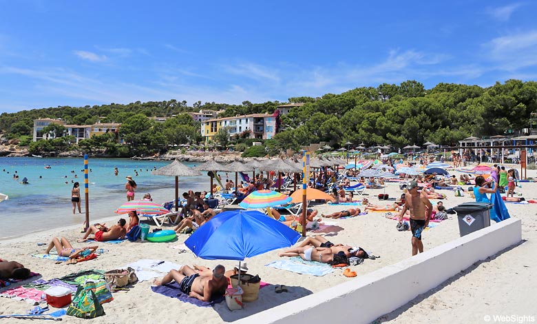 Cala Xinxell strand in Illetas