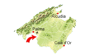 Calo de Sant Antoni karta