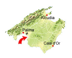 Calo de Sant Antoni map