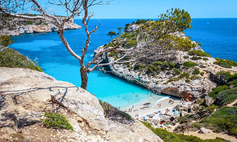 Calo des Moro is een van de mooiste stranden van Mallorca.