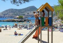 Camp de Mar playground