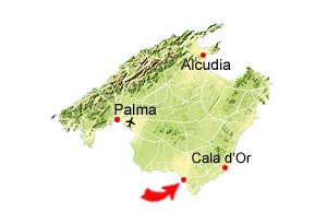 Colonia Sant Jordi Karte