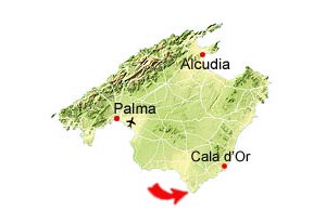 Es Caragol map