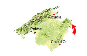 Font de Sa Cala karta