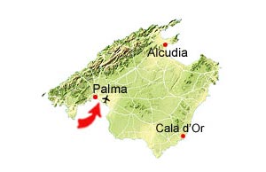 Es Molinar map
