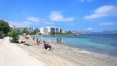 Platja des Morer Vermell strand op Mallorca