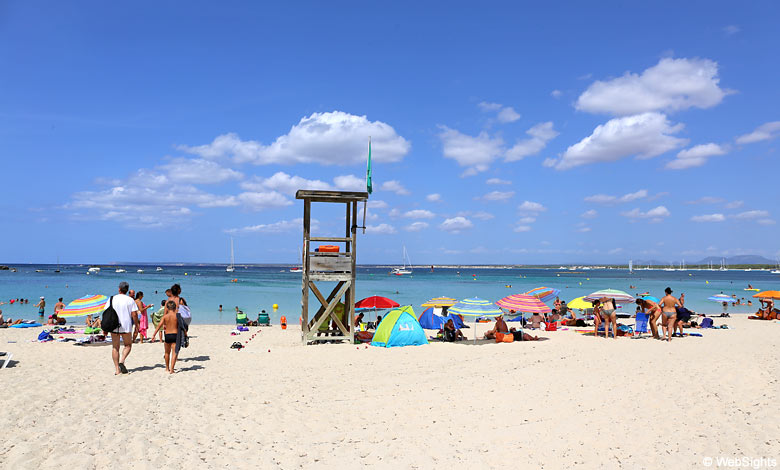 Platja s'Estany strand