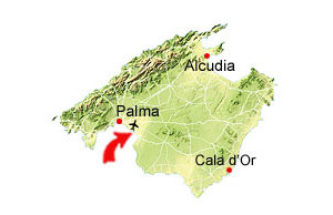 Playa de Palma karta