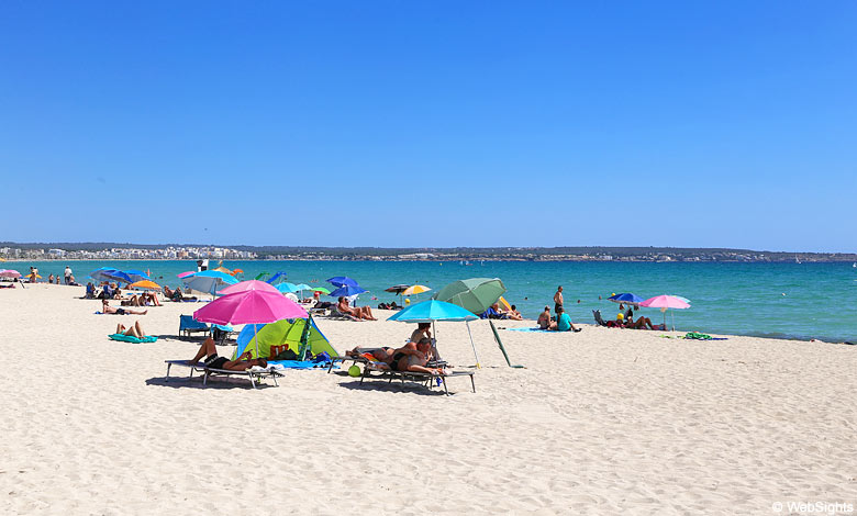 Playa de Palma är en härlig strand för familjer och par