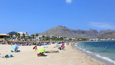Puerto Pollensa Strand auf Mallorca