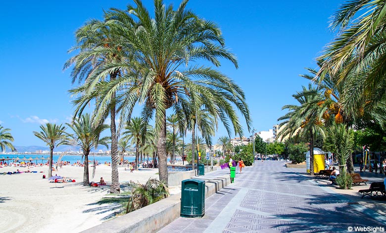 S'Arenal promenade