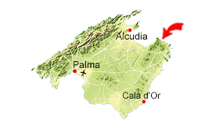 S’Arenalet des Verger kort