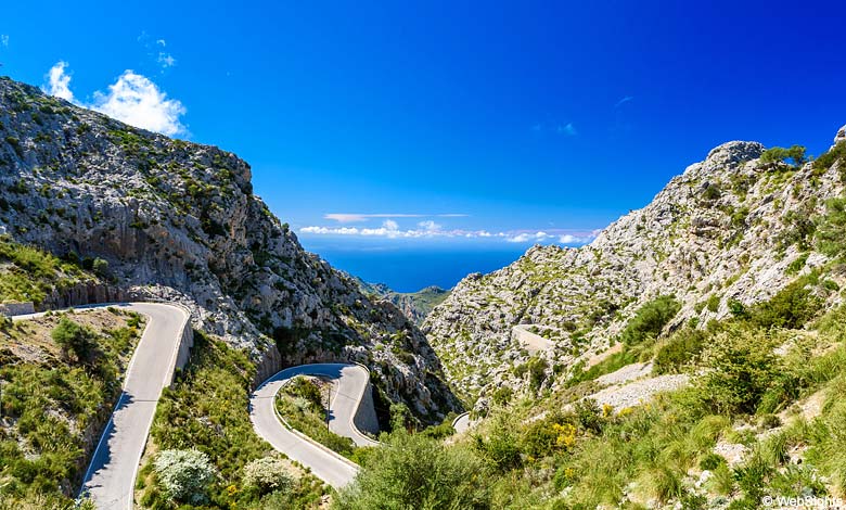 Sa Calobra mountains