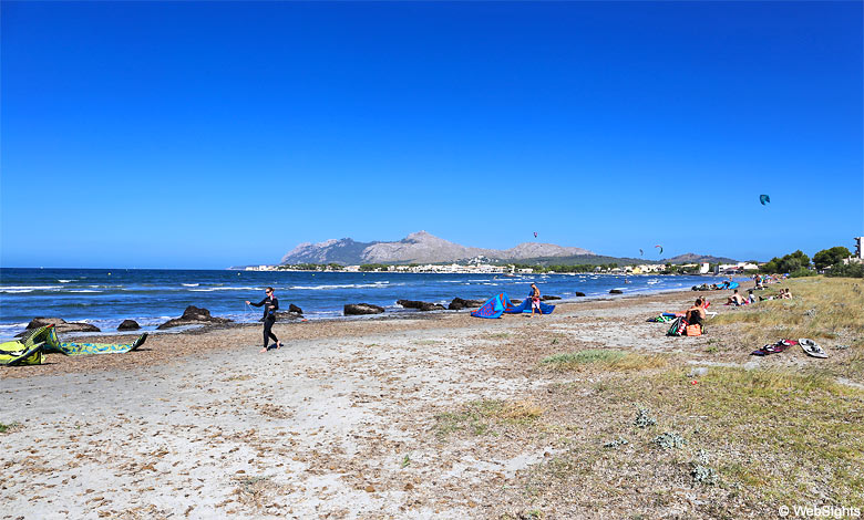 Sa Marina kitesurfer