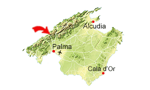 Valldemossa Karte
