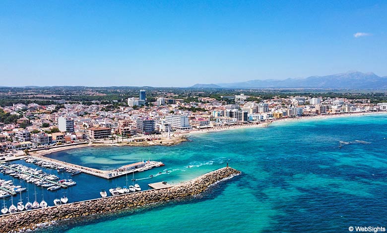 Ca'n Picafort er familievenlig ferieby på Mallorca. Tæt på Alcudia