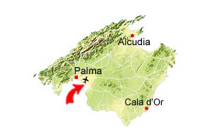 Playa de Palma kort