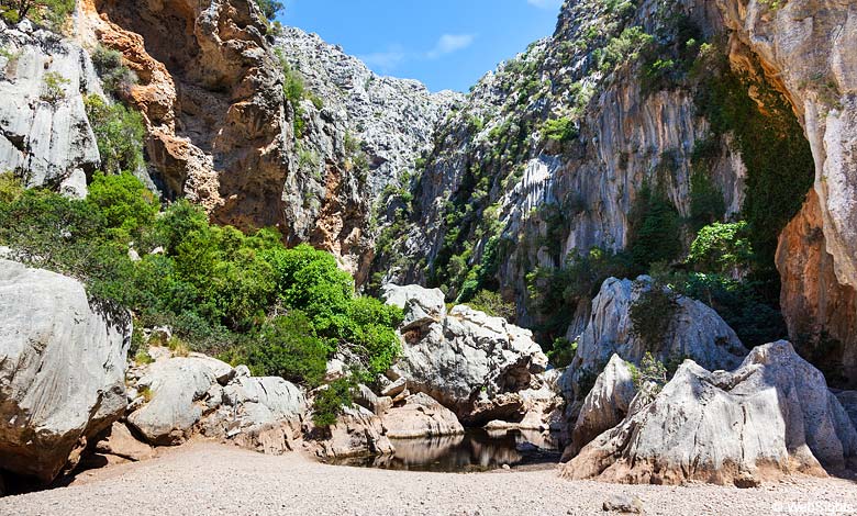 Torrent de Pareis kløft