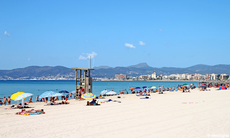 Playa de Palma på Mallorca