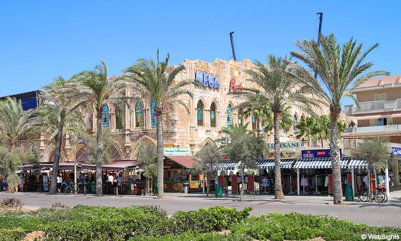 Mega Park i Playa de Palma