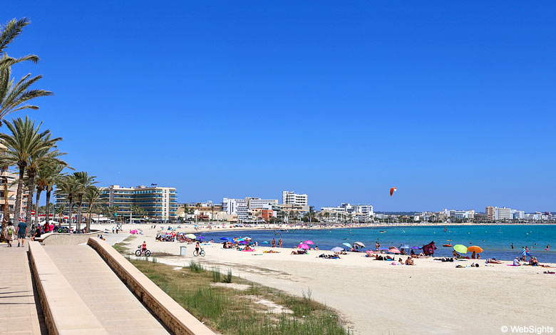 Playa de Palma på Mallorca